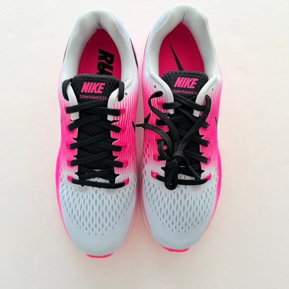 Nike Air Zoom Pegasus 34 Hyper Pink Size 9 NEW Run Gym Walk Comfort 880560-411 - Picture 3 of 8